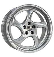 mbDESIGN Turbo 8,5x19 ET45 5x112 75 lichtsilber...