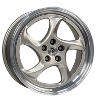 mbDESIGN Turbo 8,5x19 ET30 5x100 67,1 champagner...