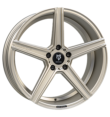 mbDESIGN KV1 DC 9x20 ET34 5x112 75 champagner matt lackiert