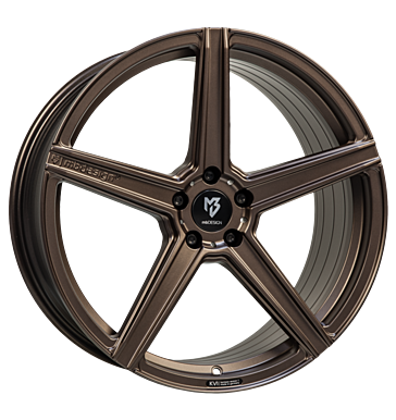 mbDESIGN KV1S 8x21 ET35 5x112 75 bronze seidenmatt gepulvert