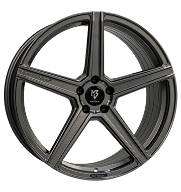 mbDESIGN KV1S 9,5x20 ET35 5x112 75 grau glänzend lackiert