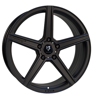 mbDESIGN KV1S 9,5x20 ET45 5x112 75 schwarz stumpfmatt gepulvert