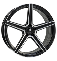 mbDESIGN KV1S DC 9,5x21 ET24 5x112 75 schwarz matt...
