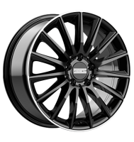 Fondmetal Aidon 8x19 ET48 5x112 66,5 glossy black...