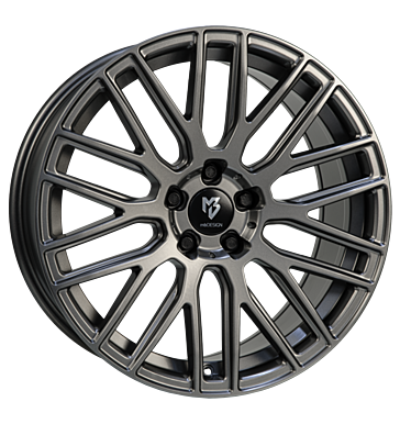 mbDESIGN KV4 8,5x22 ET35 5x112 75 grau matt lackiert