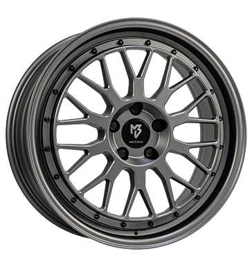 mbDESIGN LV1 8,5x19 ET45 5x112 75 grau matt