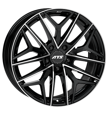 ATS Passion 11x21 ET19 5x130 71,5 diamant-schwarz frontpoliert