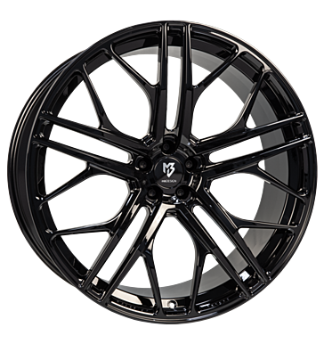 mbDESIGN SF1 9x20 ET40 5x108 75 schwarz glänzend lackiert
