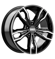 Fondmetal Alke 8,5x20 ET35 5x112 75 glossy black machined
