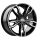 Fondmetal Alke 9,5x20 ET43 5x112 66,5 glossy black machined