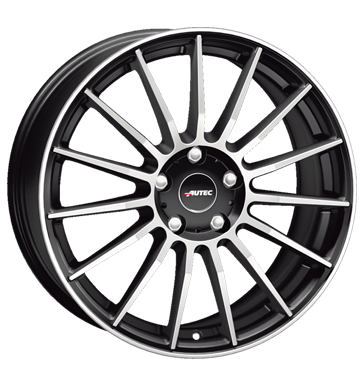Autec Lamera 8x18 ET30 5x112 70 schwarz matt poliert