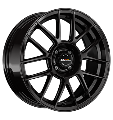 Fondmetal 9ESSE 7x17 ET35 4x98 58,1 glossy black