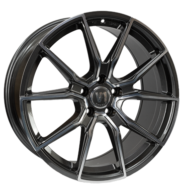 V1 Wheels V1 8x18 ET35 5x112 66,6 daytona grau hochglanzpoliert