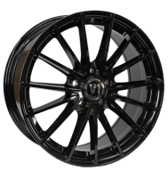 V1 Wheels V2 8x18 ET35 5x112 66,6 schwarz glänzend...
