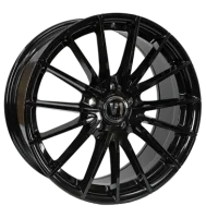 V1 Wheels V2 8x18 ET35 5x112 66,6 schwarz glänzend...