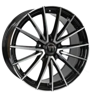 V1 Wheels V2 8,5x19 ET45 5x112 66,6 schwarz hochglanzpoliert