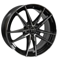 V1 Wheels V3 8x18 ET40 5x112 66,6 black front polish