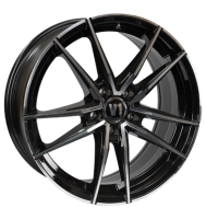 V1 Wheels V3 8x18 ET35 5x120 72,6 black front polish