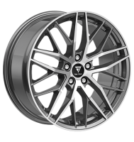 V1 Wheels DS2 8x18 ET30 5x112 66,6 daytona grau...