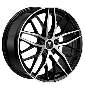V1 Wheels DS2 9x20 ET30 5x112 66,6 schwarz hochglanzpoliert