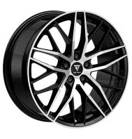V1 Wheels DS2 9x20 ET40 5x112 66,6 schwarz hochglanzpoliert