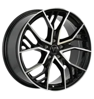 V1 Wheels V7 8,5x19 ET29 5x112 66,6 glossy black machined
