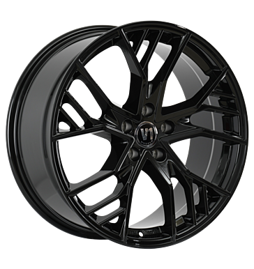 V1 Wheels V7 8,5x19 ET44 5x112 66,6 glossy black