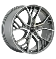 V1 Wheels V7 8,5x19 ET44 5x112 66,6 glossy gunmetal machined