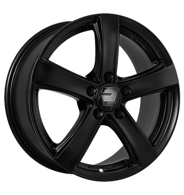 2DRV WH24 6,5x16 ET49 5x112 66,6 schwarz matt