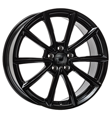 2DRV WH28 8x19 ET35 5x112 66,6 schwarz glanz lackiert