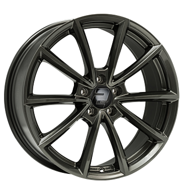 2DRV WH28 8x20 ET30 5x112 66,6 dark gunmetal lackiert
