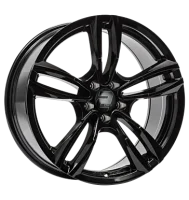 2DRV WH29 7,5x17 ET37 5x120 72,6 schwarz glanz lackiert