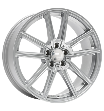 2DRV WH30 8x18 ET26 5x112 66,6 racesilber lackiert
