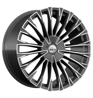 Antera A103 11x21 ET45 5x112 66,6 Moon Grey Diamond
