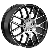 2DRV WH26 8x18 ET35 5x112 66,6 schwarz hochglanzpoliert