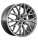 2DRV WH37 8x18 ET40 5x108 72,6 daytona grau hochglanzpoliert