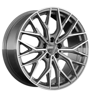 2DRV WH37 8x18 ET30 5x112 66,6 daytona grau hochglanzpoliert