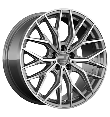 2DRV WH37 8,5x19 ET40 5x108 72,6 daytona grau hochglanzpoliert