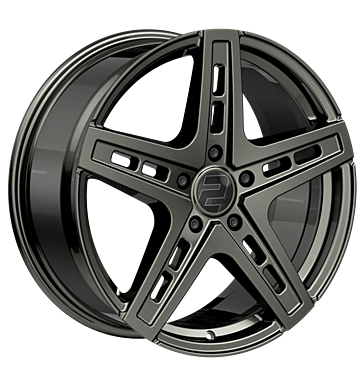 2DRV WH38 9x20 ET35 5x112 66,7 dark gunmetal lackiert