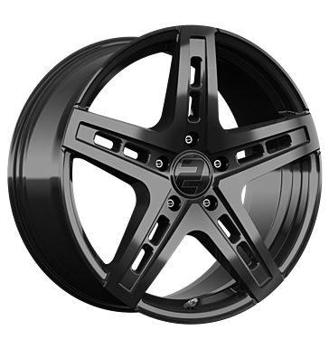 2DRV WH38 9x20 ET40 5x108 72,6 schwarz glänzend lackiert
