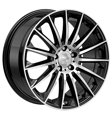 2DRV WH39 9x20 ET35 5x112 66,6 schwarz hochglanzpoliert