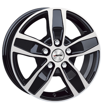 Autec Quantro 7,5x18 ET45 5x118 71,1 schwarz poliert