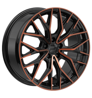 2DRV WH37 8,5x19 ET26 5x112 66,6 Schwarz Kupfer...