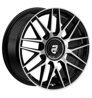 2DRV WH43 8,5x20 ET21 5x112 66,6 schwarz hochglanzpoliert