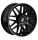 2DRV WH43 8,5x20 ET40 5x112 66,6 schwarz glänzend lackiert hochgl. Felgenbett