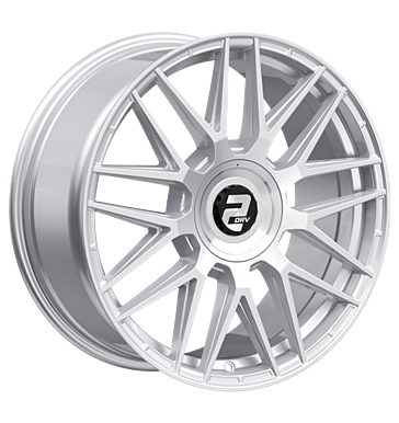 2DRV WH43 9x20 ET48 5x112 66,6 race silber lackiert