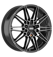 Fondmetal Thoe 9x19 ET42 5x120 72,5 glossy black machined