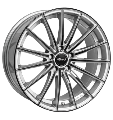 Brock B36 8x18 ET30 5x120 72,6 kristallsilber black