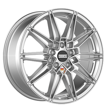Fondmetal Thoe 9x20 ET25 5x112 66,5 glossy silver