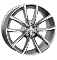 Autec Astana 7x17 ET42 5x112 66,5 titansilber poliert